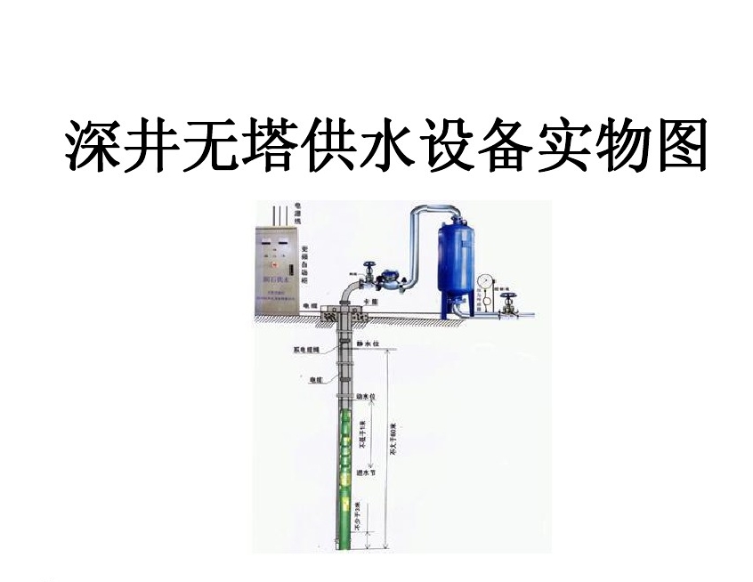 许昌建安区井泵无塔式供水设备